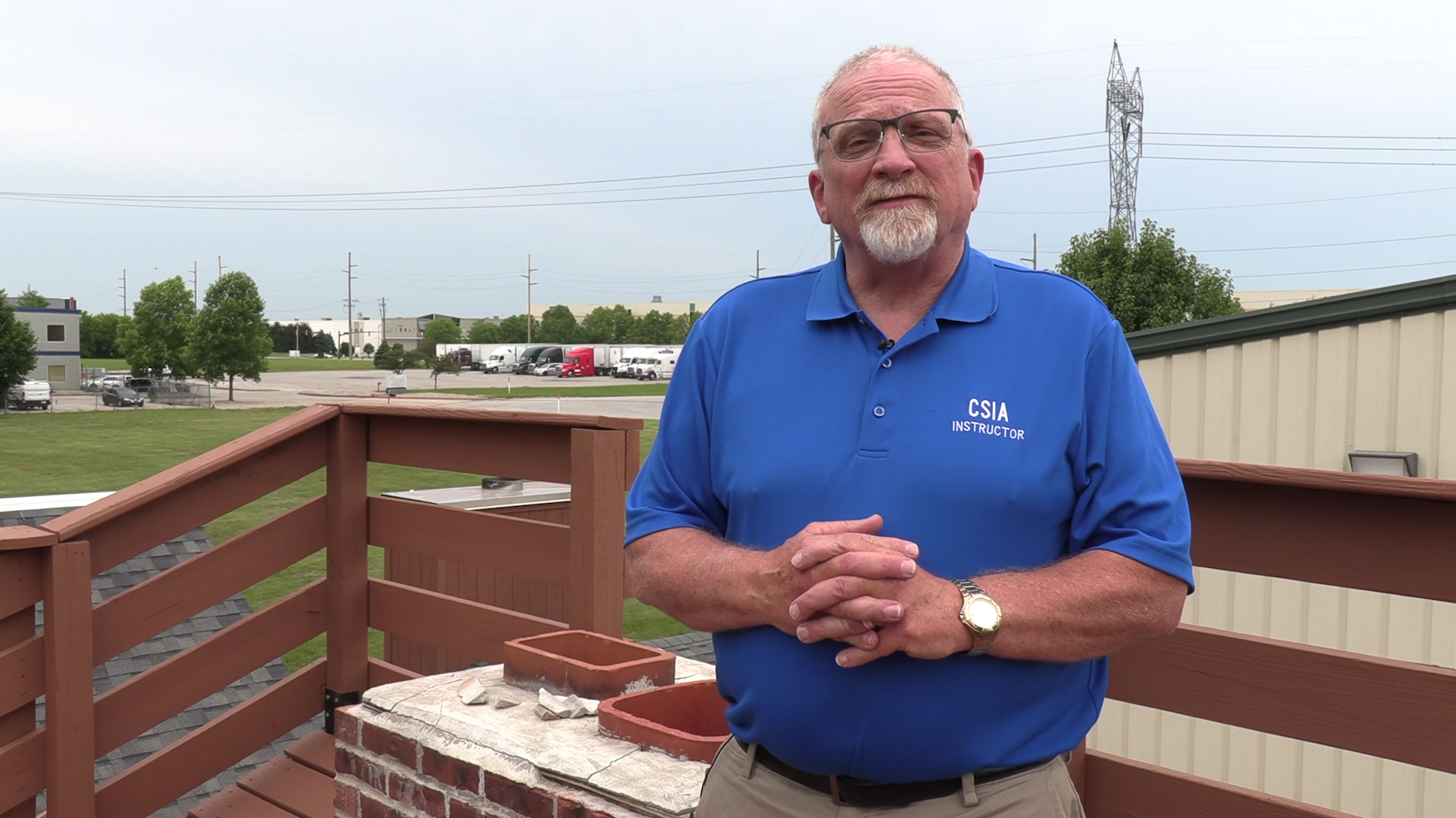 Still from the Chimney Safety Institute of America video