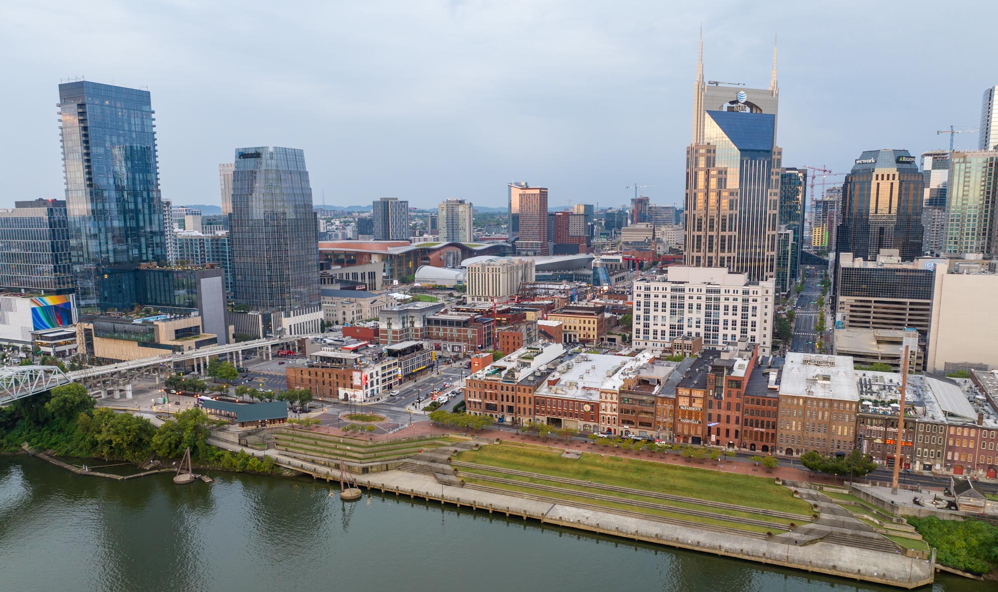 Downtown Nashville skyline